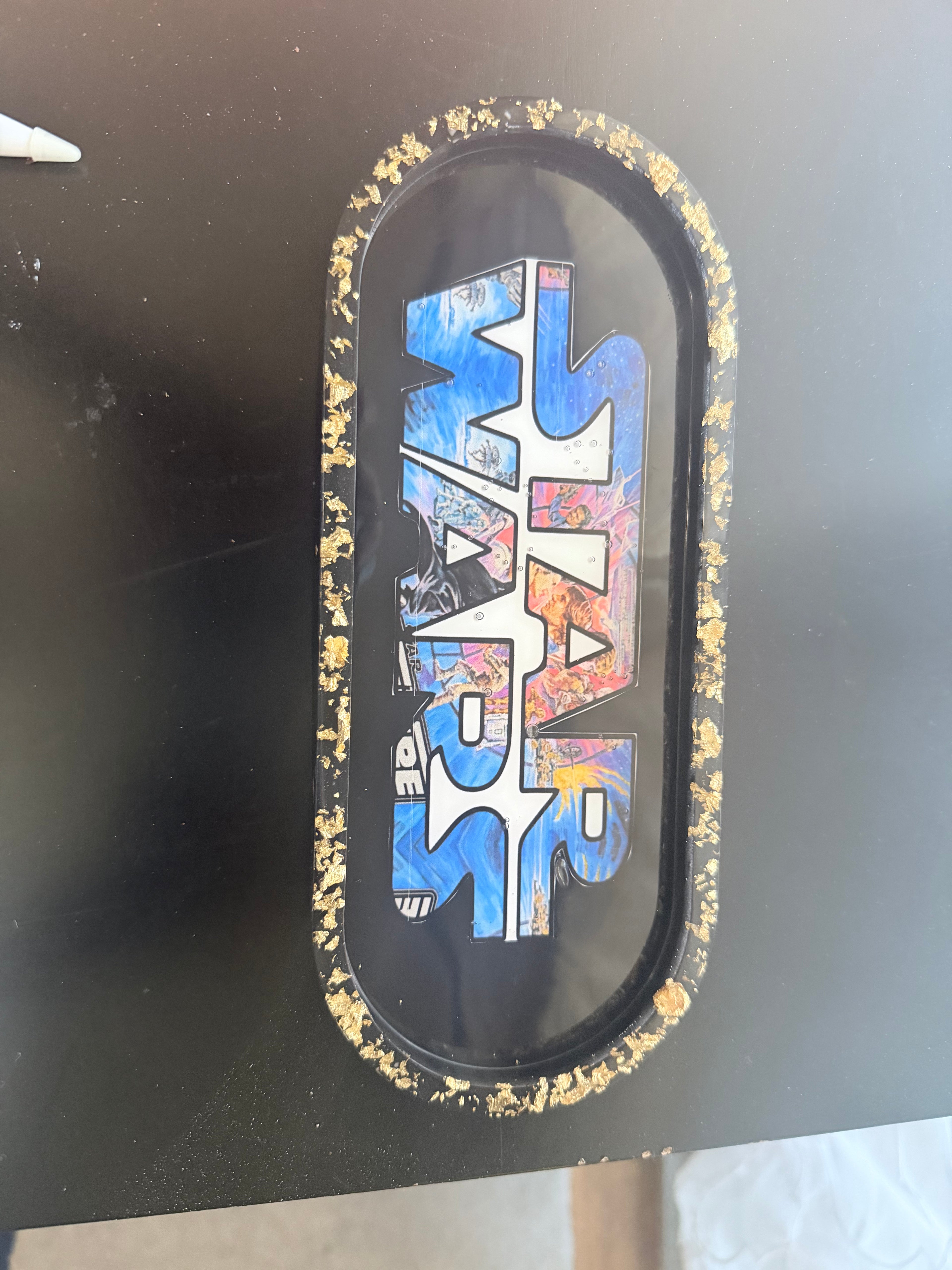 Large rolling tray